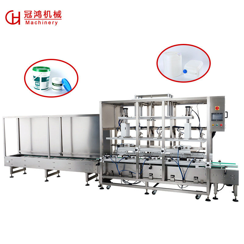 Press Plug Connection 5-Head High Speed Automatic 20L Paint Filling Machine for Bottle