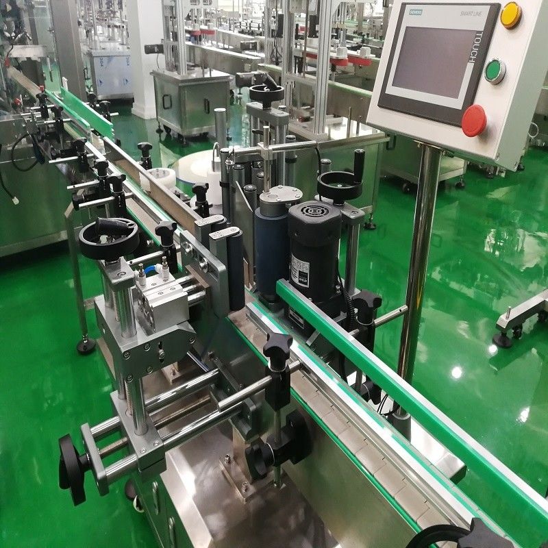 Automatic 4-Head Filling Locking Capping Labeling Machine for Glass Bottle Wine/Liquor