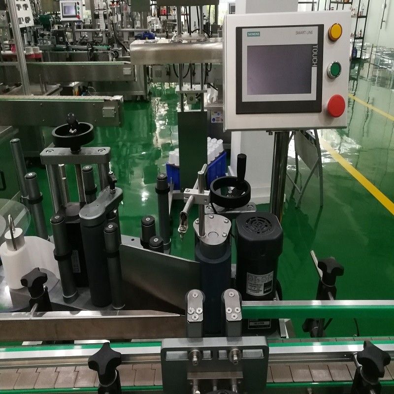 Automatic 4-Head Filling Locking Capping Labeling Machine for Glass Bottle Wine/Liquor