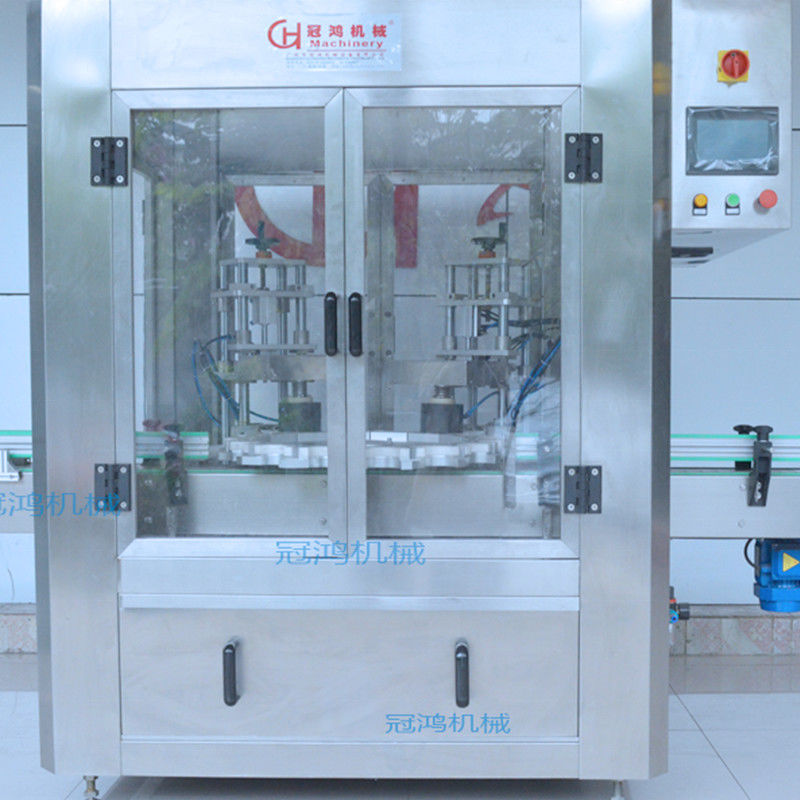 1 of Core Components Automatic Glass Jar Screw Capping Machine with 700 KG Capacity
