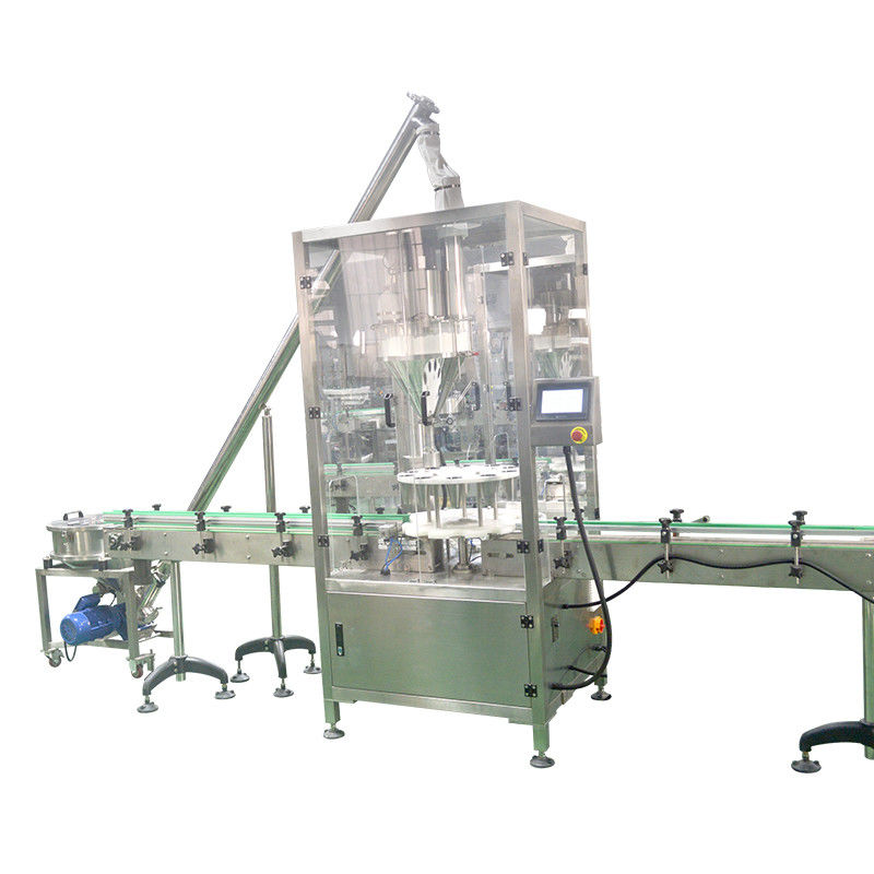 320 KG Core Components PLC Powder Bottle Filling Equipment for Automatic Production