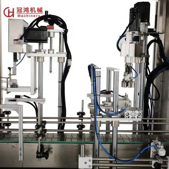Automatic Grab Type Screw Capping Machine for Bottle Plastic Lid Metal Lid Guaranteed