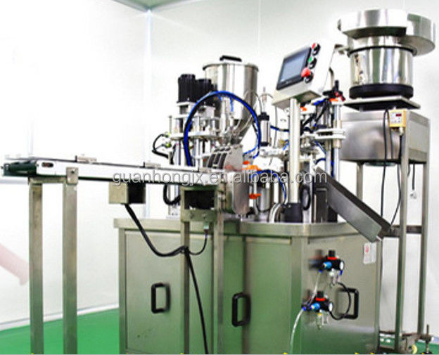 Liquid Condoms Filling Machine with Air Pressure and Mechanical Driven Type 0.6-0.8MPa