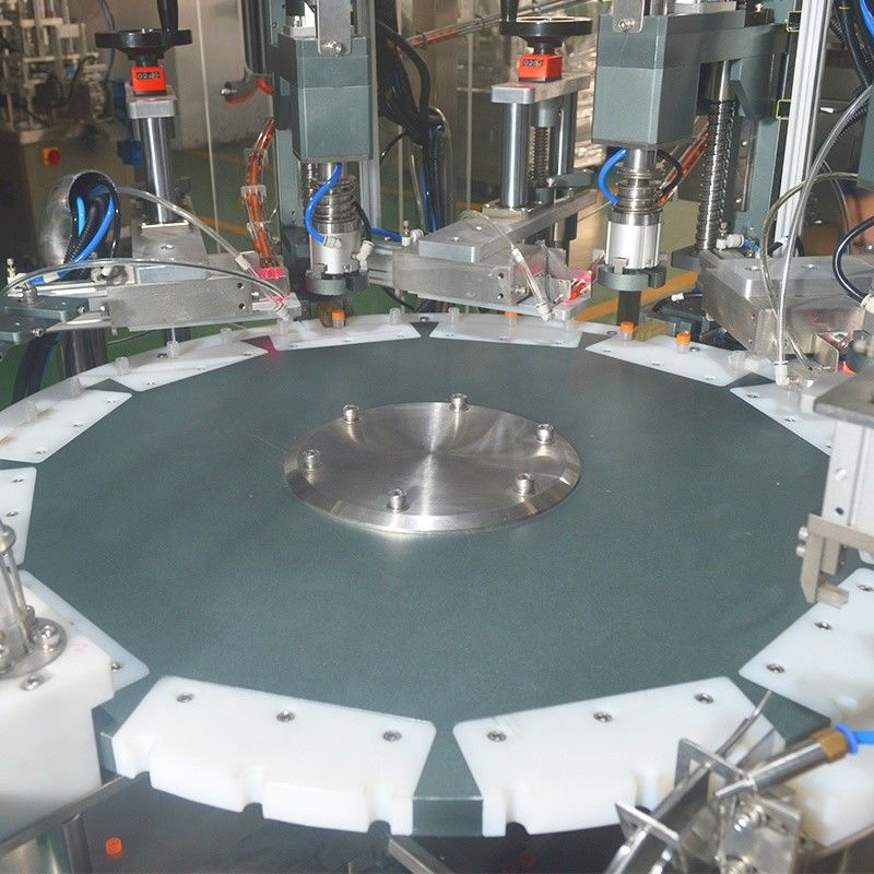 Chuck Type Reagent Tube Liquid Filling Capping Labeling Machine with 800 KG Capacity