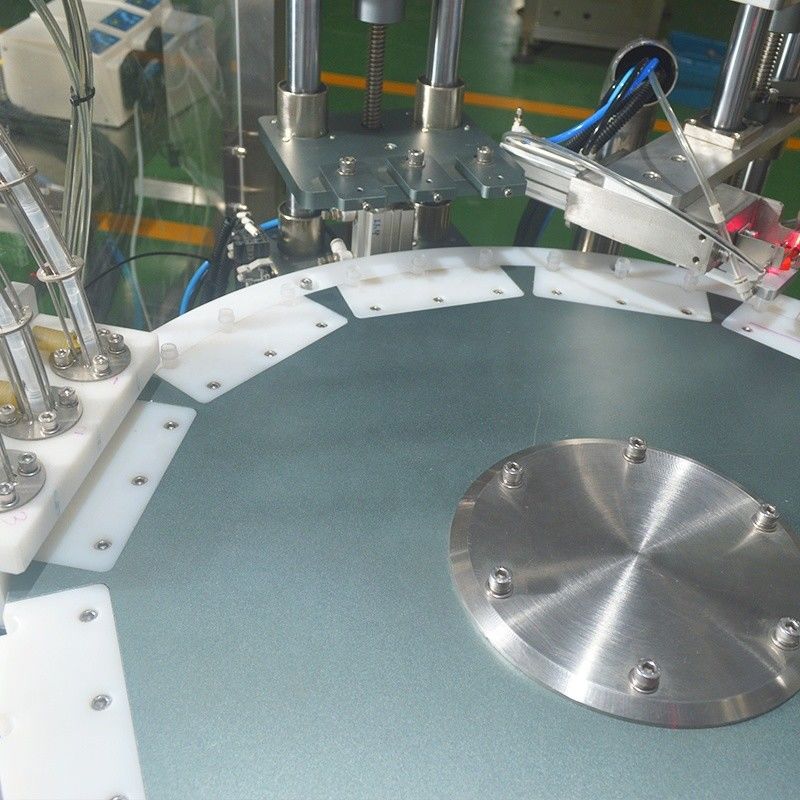 Chuck Type Reagent Tube Liquid Filling Capping Labeling Machine with 800 KG Capacity