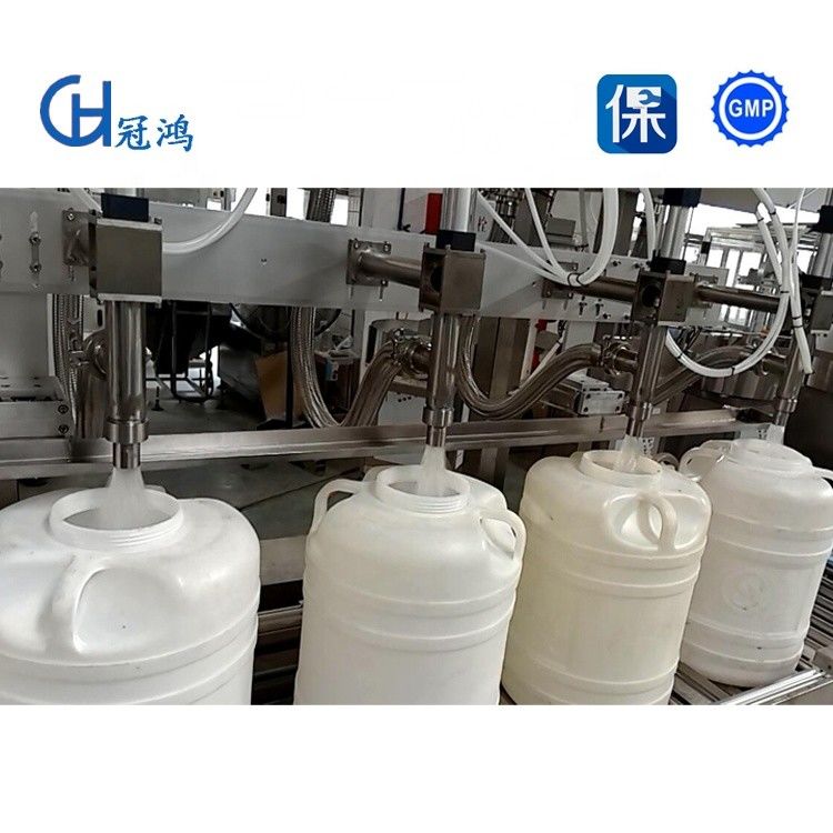 5 Nozzle Liquid Fertilizer Filling Machine for Machinery Repair Shops Performance