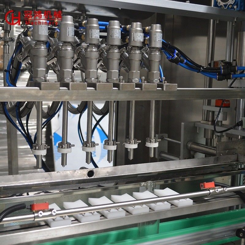 0.6-0.8MPa Air Pressure Wine Bottle Filling Capping Sealing Machine with ±1% Filling Error