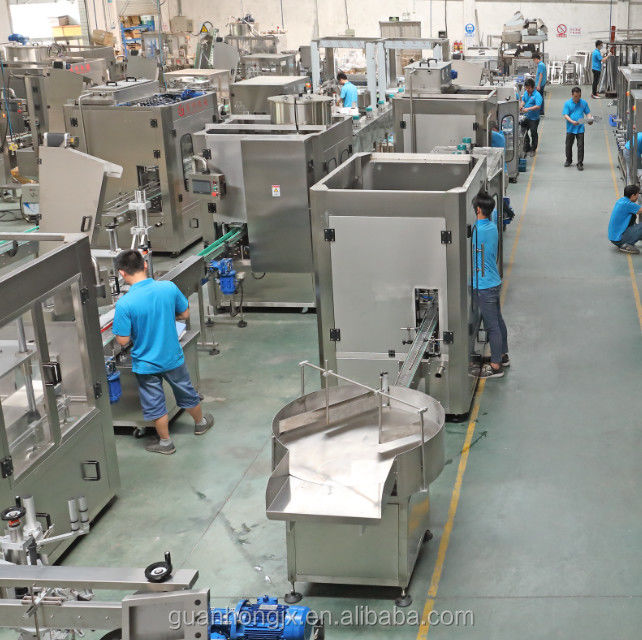 0.6-0.8MPa Air Pressure Wine Bottle Filling Capping Sealing Machine with ±1% Filling Error