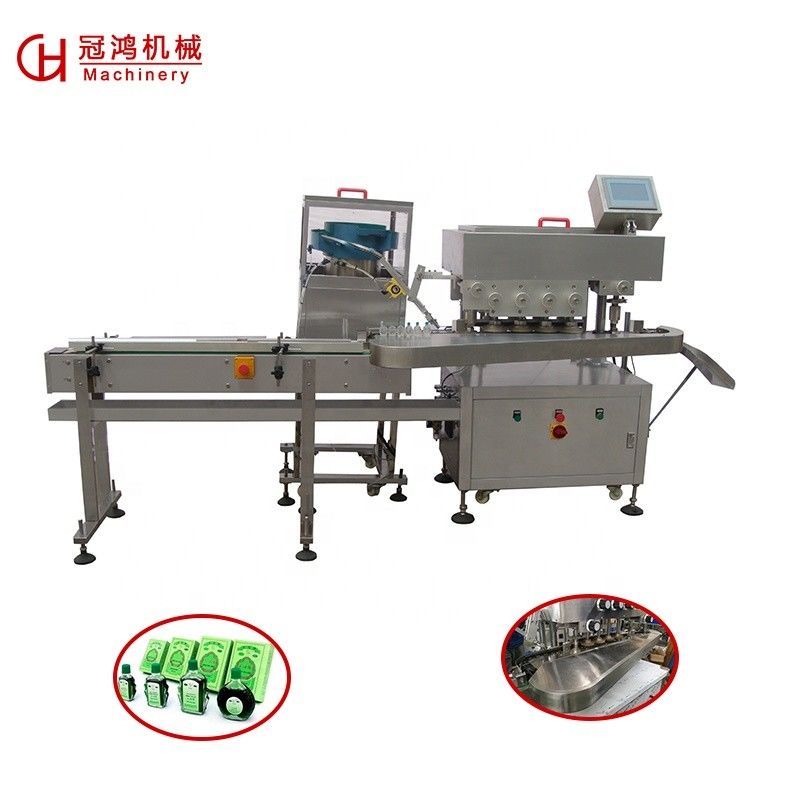 Small Capacity Glass Bottle Capping Machine for Essential Oil and Medicated Oil Cap