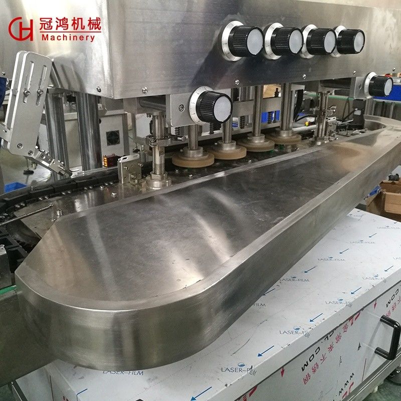 Small Capacity Glass Bottle Capping Machine for Essential Oil and Medicated Oil Cap