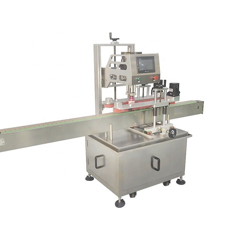 Food Shop Bottle Clamp Screw Capping Sealing Machine for Duckbill Cap Sealing Needs