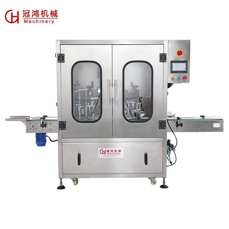 2000*1800*2300mm Automatic Bottle Filling and Capping Machine for Essential Oil/Powder