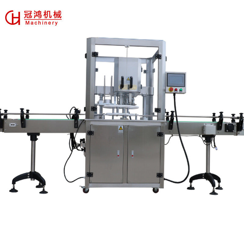 Lug Lid Sealing Performance Automatic Glass Jar Vacuum Capping Machine with 1 Head