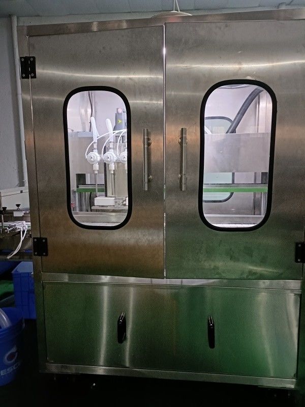 4 Heads Servo Piston Type Filling Machine for Automatic Sulfuric Acid Production Line